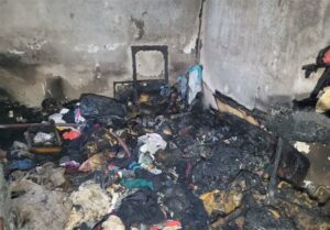 اتش‌سوزی مجتمع مسکونی در اقدسیه مشهد/ نجات جان 9 شهروند