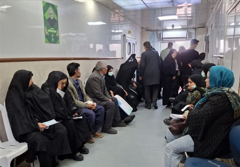 ارائه بیش از سه هزار خدمت درمانی رایگان در مروست با بیمارستان سیار برکت