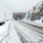 انسداد محور سربیژن–راین به دلیل بارش برف