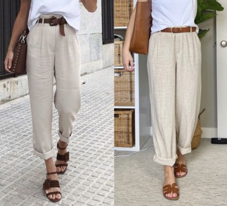 راهنمای ست کردن شلوار با صندل