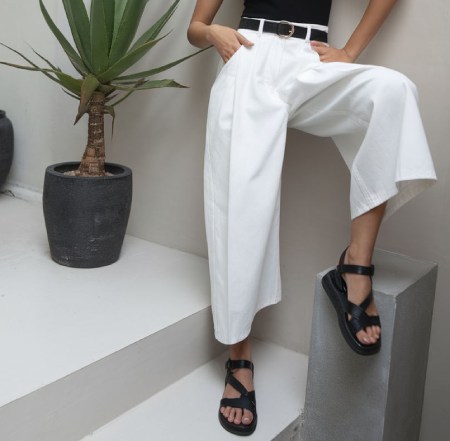 نکاتی برای ست کردن شلوار با صندل