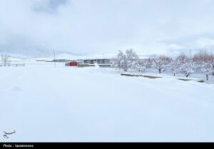 بارش بی‌سابقه برف در کهگیلویه و بویراحمد+تصاویر