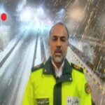 ­بارش شدید برف و باران منجر به مسدود شدن برخی از محورهای مواصلاتی کشور شد