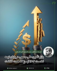 بازار تأمین مالی جمعی در پایان نیمه نخست ۱۴۰۴ از مرز ۲۲ همت گذشت