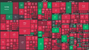بورس تهران هفته را خونین آغاز کرد/ شاخص کل ۴۰۰۰۰ واحد کاهش یافت