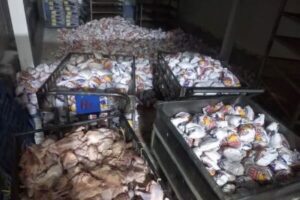 دامپزشکی: ۱۲۰۰ کیلوگرم مرغ غیرمجاز در دماوند توقیف شد