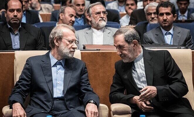 دیدار دبیر شورای عالی امنیت ملی با مشاور رهبر معظم انقلاب