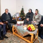 دیدار پزشکیان با خانواده شهید مسیحی