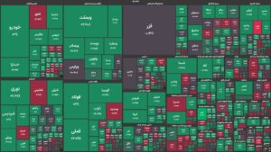 نفس بورس بالا آمد/ اکثر نمادها سبزپوش شدند!