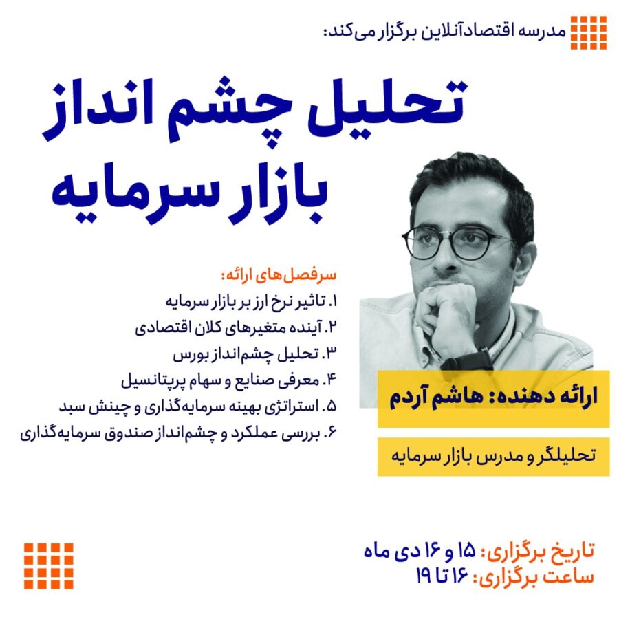 وبینار تحلیل چشم انداز بازار سرمایه