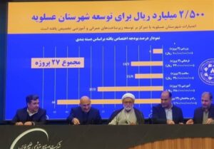 پیشرفت 60 درصدی پروژه‌های عمرانی جنوب استان بوشهر