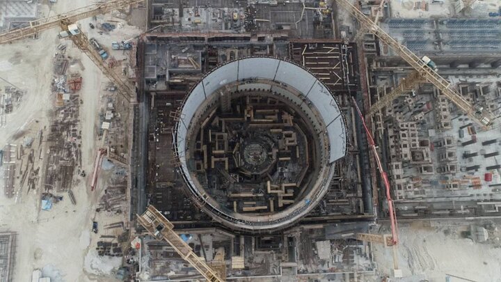 رینگ سوم راکتور واحد دوم نیروگاه اتمی بوشهر نصب شد رینگ سوم راکتور واحد دوم نیروگاه اتمی بوشهر نصب شد