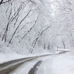 بارش سنگین برف در فریدن استان اصفهان