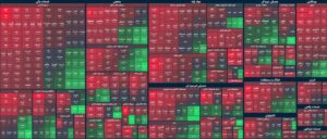 بورس با رنگ قرمز به استقبال پاییز می رود / افت ادامه دار شاخص کل