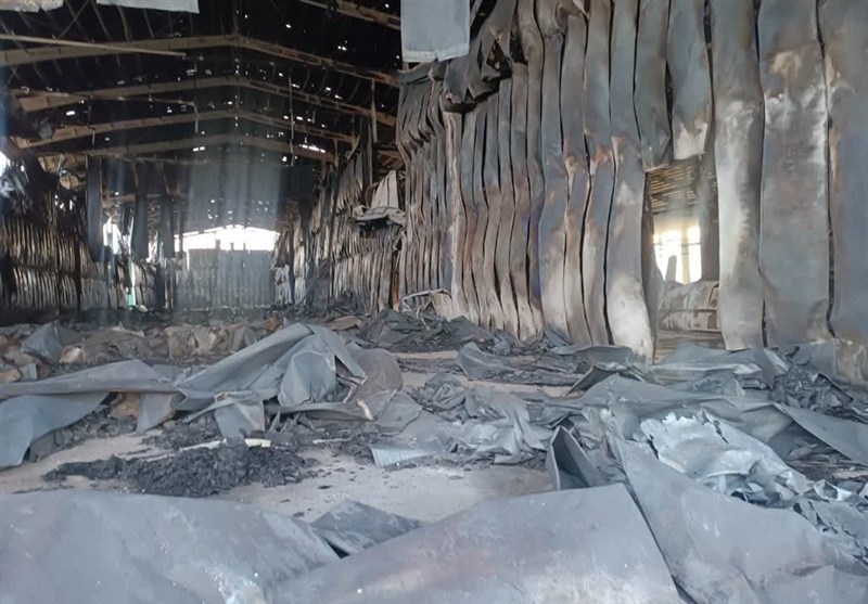 اخبار استان اردبیل , آتش‌سوزی , کارخانه , 