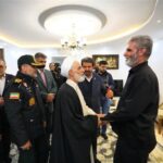 دیدار معاون حقوقی رئیس‌جمهور با خانواده شهید محمدجواد بخشیان+تصویر