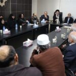 دیدار پزشکیان با خانواده‌های شهدا، جان‌باختگان و آسیب‌دیدگان اغتشاشات