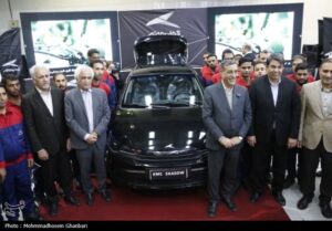 رونمایی از خودروی ملی «SHADOW» در بم؛ ظرفیت تولید سالانه 50هزار دستگاه