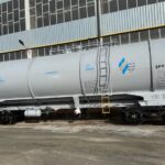 نخستین واگن حمل بنزین ساخت ایران در اراک رونمایی شد+عکس