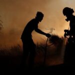 هشدار افزایش دما و وزش باد در شمال؛ احتمال وقوع آتش‌سوزی در جنگل‌ها