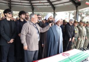 پیکر امیر سرتیپ محمدی‌فر در شهر‌ قدس آرام گرفت