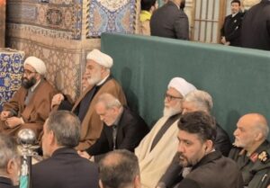 گرامیداشت چهلم شهدای اغتشاشات با حضور رئیس جمهور در حرم مطهر رضوی