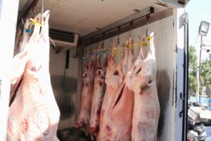 ۸ اکیپ ثابت و سیار دامپزشکی بر بازار دهلران نظارت دارند