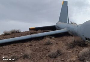 انهدام پهپاد پیشرفته هرمس اسرائیل ‌در آسمان قصر‌شیرین