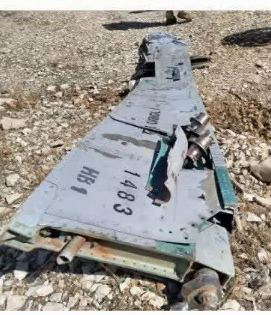 انهدام پهپاد پیشرفته هرمس اسرائیلی ‌در آسمان ایلام + تصاویر