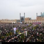 بیعت مردم با رهبر معظم انقلاب در راهپیمایی ‌قدس/ایران فریاد انتقام شد