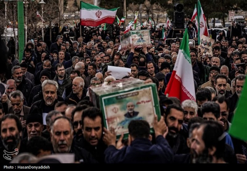 کاشان , اخبار کاشان , تشییع شهدا , تشییع , 