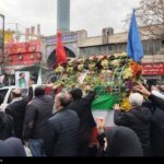 تشییع پیکر مطهر سرلشکر شهید ابوالقاسم بابائیان در شهرری + تصاویر