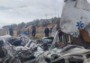 خبرنگاران بین‌المللی از مناطق آسیب‌دیده شیراز بازدید کردند