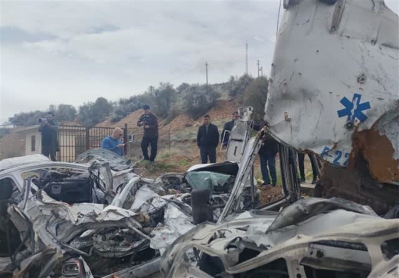 خبرنگاران بین‌المللی از مناطق آسیب‌دیده شیراز بازدید کردند