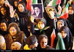 خیابان‌های یاسوج مملو از جمعیت خونخواهان امام امت+تصاویر