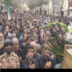 شهید ناوشکن دنا در شهرستان دنا آرام گرفت+تصاویر