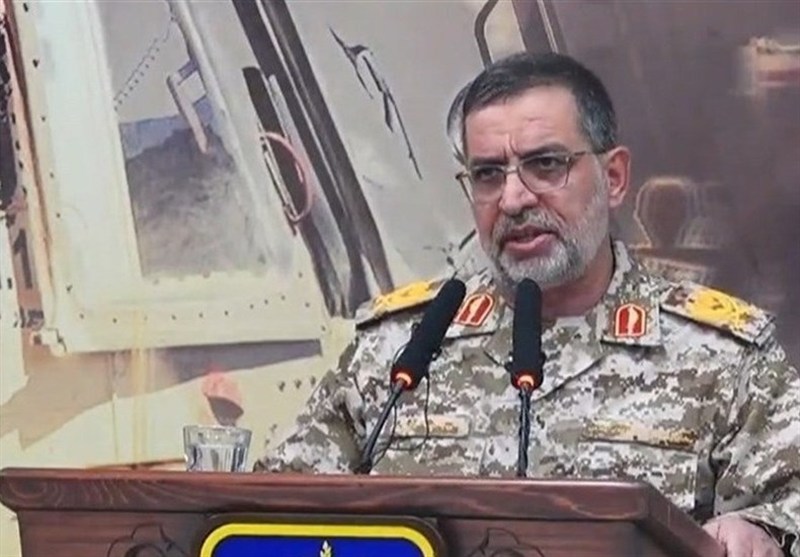 پیکر ‌شهید ‌نائینی سخنگوی سپاه در کاشان تشییع می‌شود