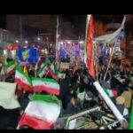 اجتماع مردم شهر قروه در حمایت از وطن