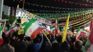 اجتماع پرشور مردم ساری در شب پنجاه و ششم