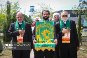 استقبال مردم جلین از کاروان «زیر سایه خورشید»