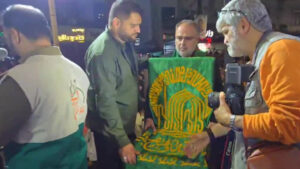 استقبال مردم قائمشهر از کاروان خدام رضوی