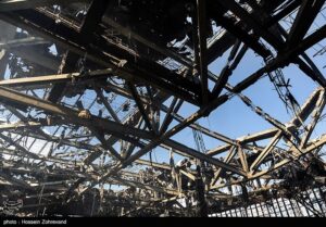 اصابت پرتابه دشمن به سوله تعاون روستایی هفتگل