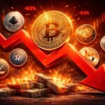 افت قیمت بیت‌کوین و فشار فروش در آلت‌کوین‌ها