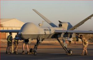 انهدام پهپاد پیشرفته MQ9 اسرائیلی در آسمان خمین