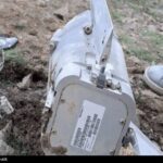 انهدام یک فروند موشک متخاصم دشمن در آسمان باشت