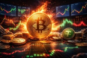 بازار رمزارزها در فاز تردید؛ تثبیت بیت‌کوین و رشد دوباره تتر