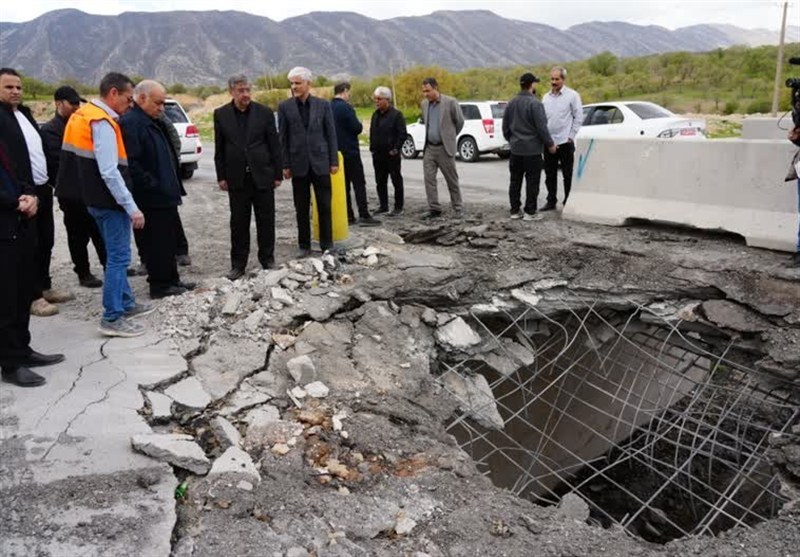 بازسازی پل‌ها در آزادراه تبریز، زنجان/جزئیات خسارت به فرودگاه خرم‌آباد