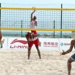 برتری تیم ملی والیبال ساحلی "ب" مقابل ازبکستان