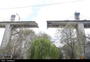 تصاویر پل B1 کرج پس از حمله آمریکایی ـ صهیونی