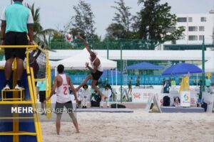 تیم ملی والیبال ساحلی ب ایران صعود کرد